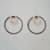 DOUBLE CIRCLE EARRINGS view 1