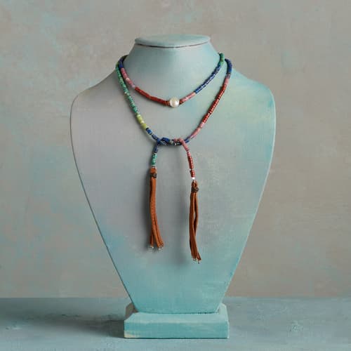 Moonrise Lariat Necklace View 1