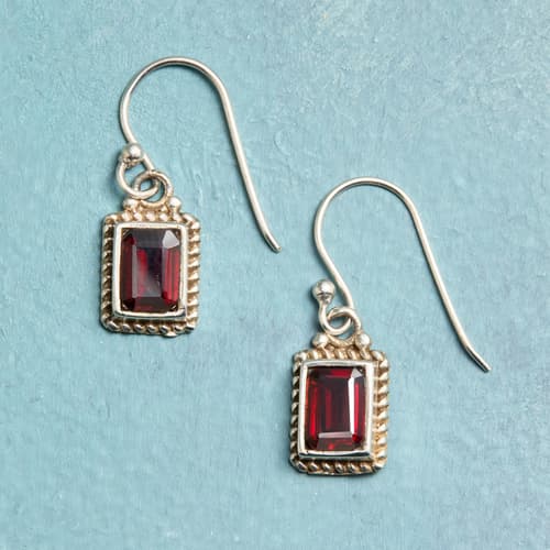 Garnet Glory Earrings