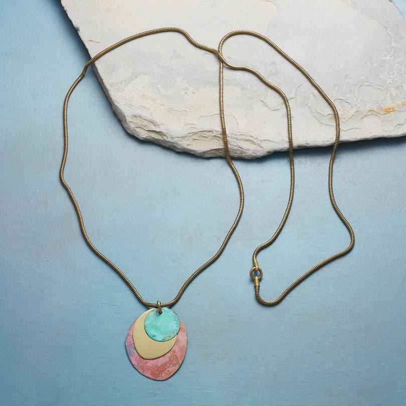 ROCKS FROM THE MOON NECKLACE view 1