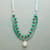 FROSTED EVERGREEN NECKLACE view 1