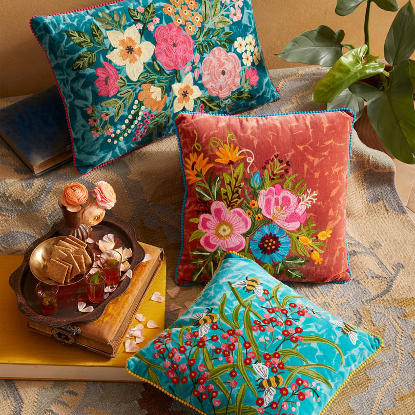 Marilla Bloom Pillow View 3