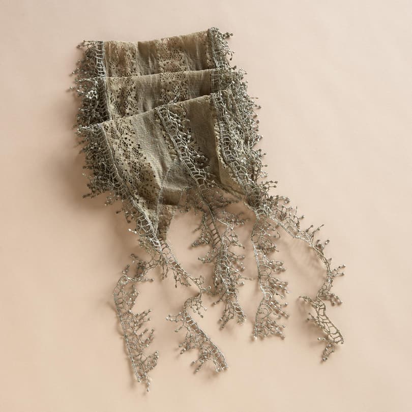 LACE ON LACE SCARF view 1