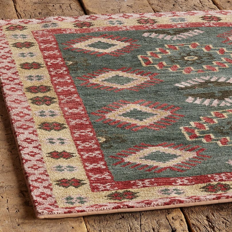 ALPANA HAND-KNOTTED RUG - SM view 1