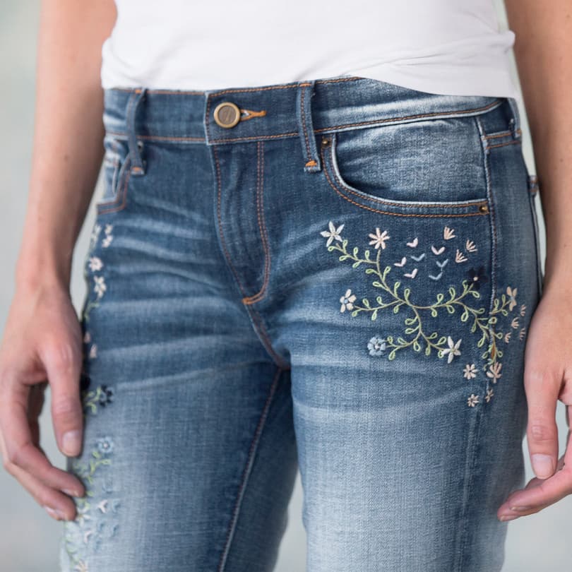 KELLY BLUEBERRY BLOSSOM JEANS view 3