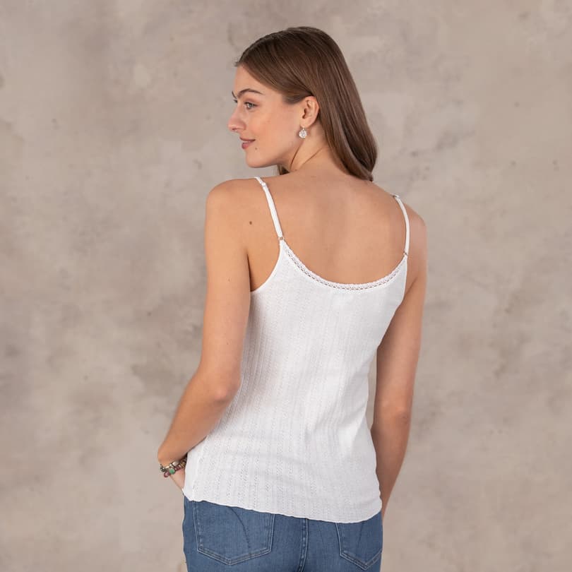 V FOR CITY Cotton Shelf Bra Camisoles Adjustable Spaghetti Strap Tank Tops  Scoop Neck Layer Cami S-5X