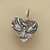 STERLING SILVER ANGEL HEART CHARM view 1