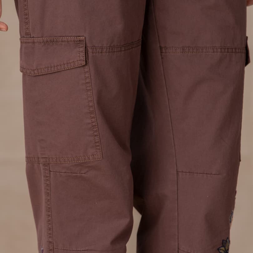 Natalia Embroidered Pants - Petites View 7
