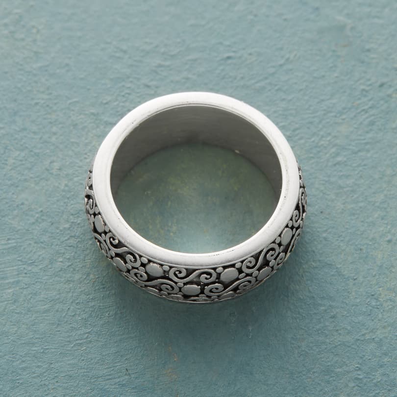 Sterling Swirls Ring View 2