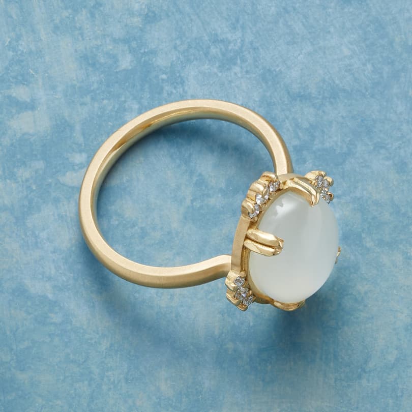 HUSHABYE MOONSTONE RING view 1