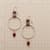 Tagalong Garnet Earrings View 2