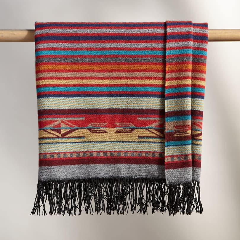 Chimayo Garnet Throw Sundance Catalog