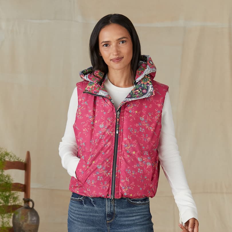 Long Hooded Sleeveless Puffer Vest – Sundance Clothing