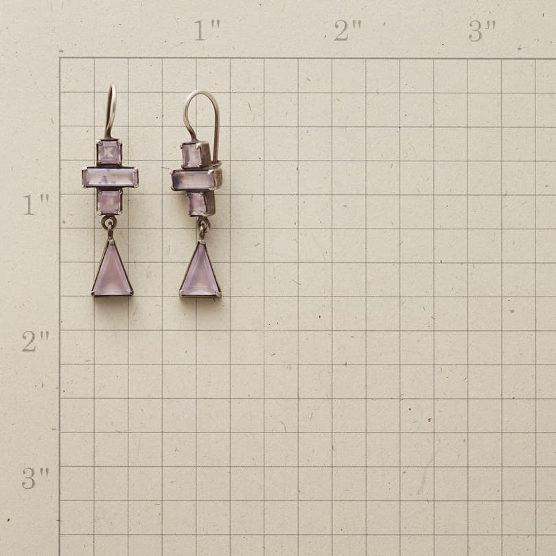 BLUSHED DECO EARRINGS view 1