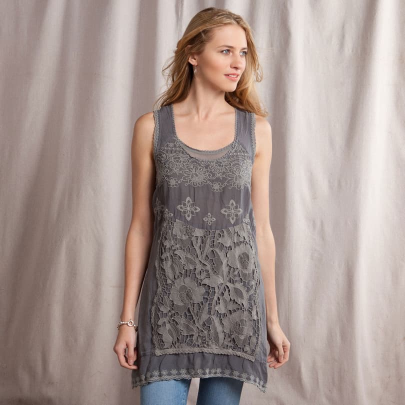 GRACIE LACE TUNIC view 1