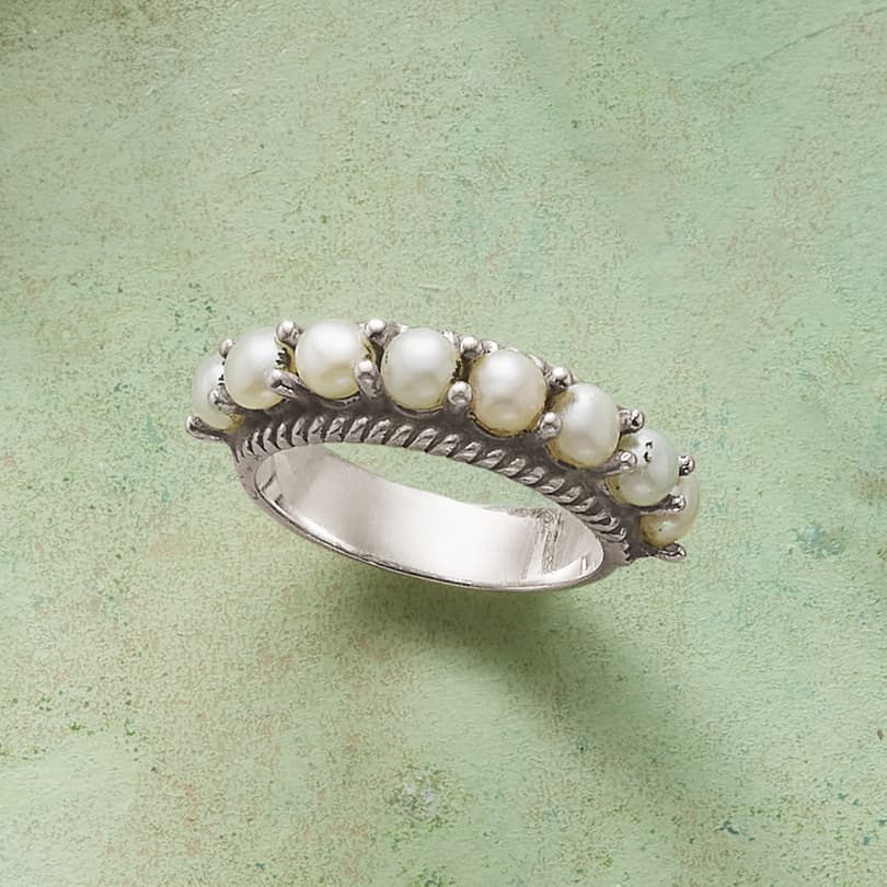 Seven Sisters Pearl Ring View 3