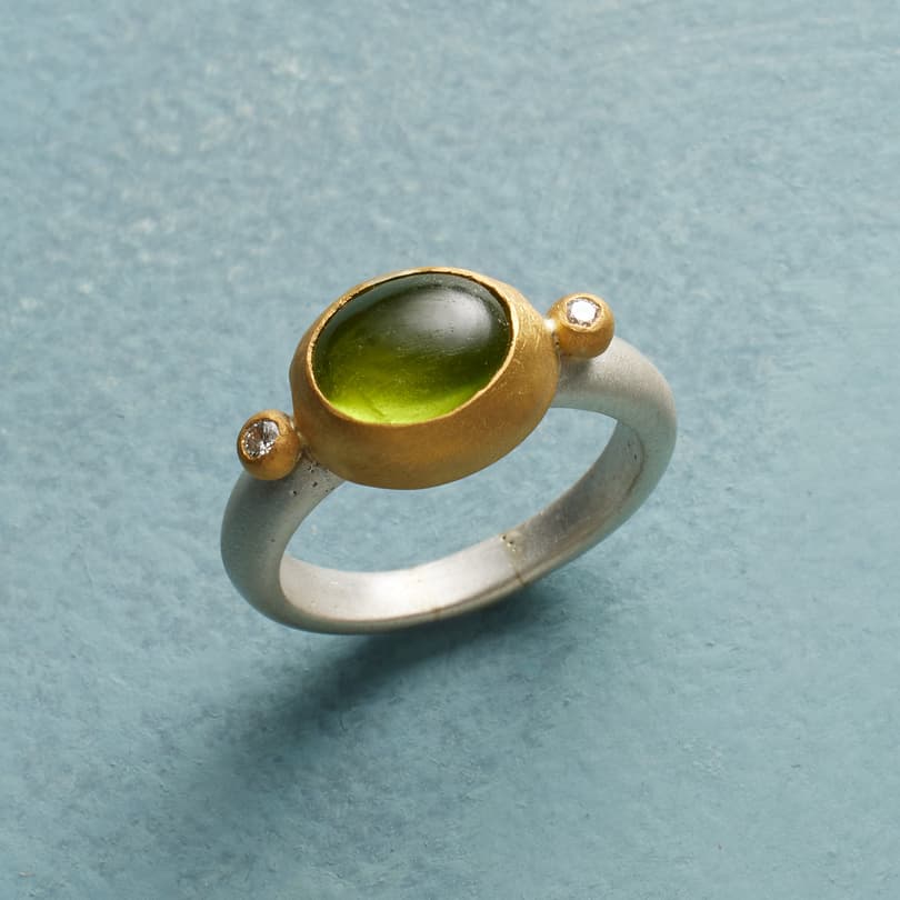 Garden Vista Peridot Ring View 1