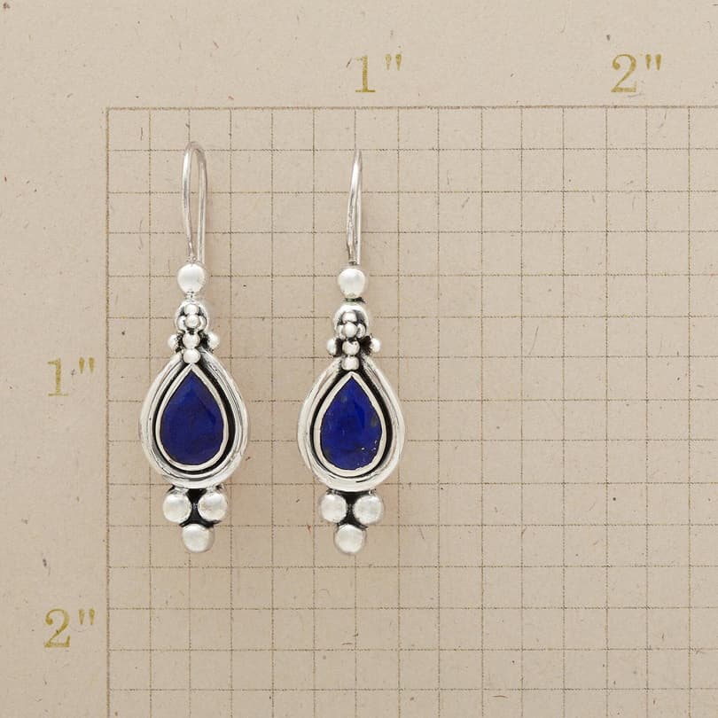 TRUTH &amp; BEAUTY LAPIS EARRINGS view 1