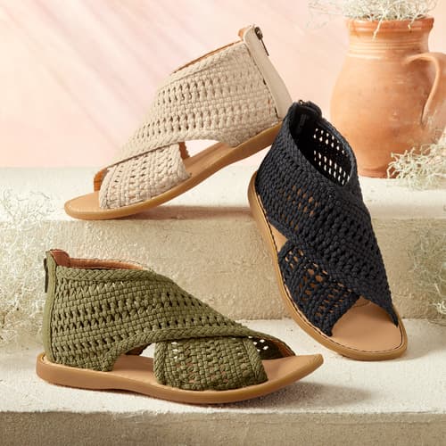 Macrame Iwa Sandals View 1