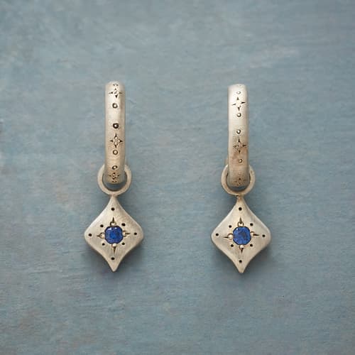 SAPPHIRE REGALIA EARRINGS view 1