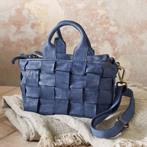 Crocus Woven Bag View 6C_BLUE