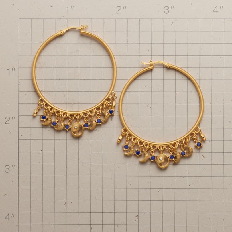 Moonstruck Hoop Earrings View 2