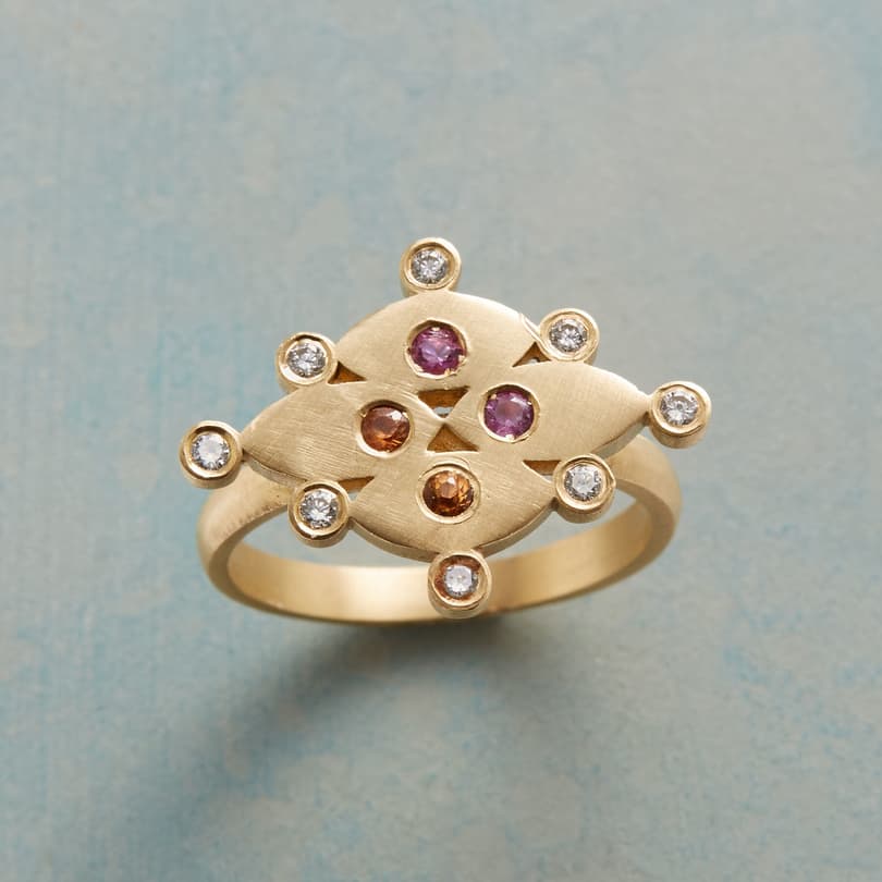 GEMSTONE COTERIE RING view 1
