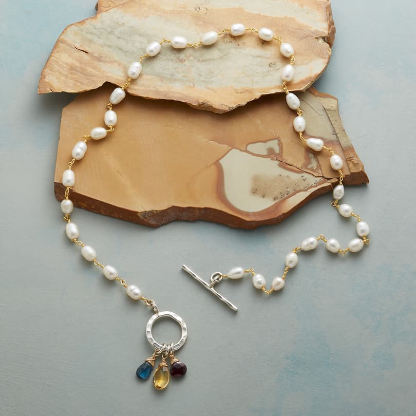 PEARLS IN SUNLIGHT NECKLACE view 1