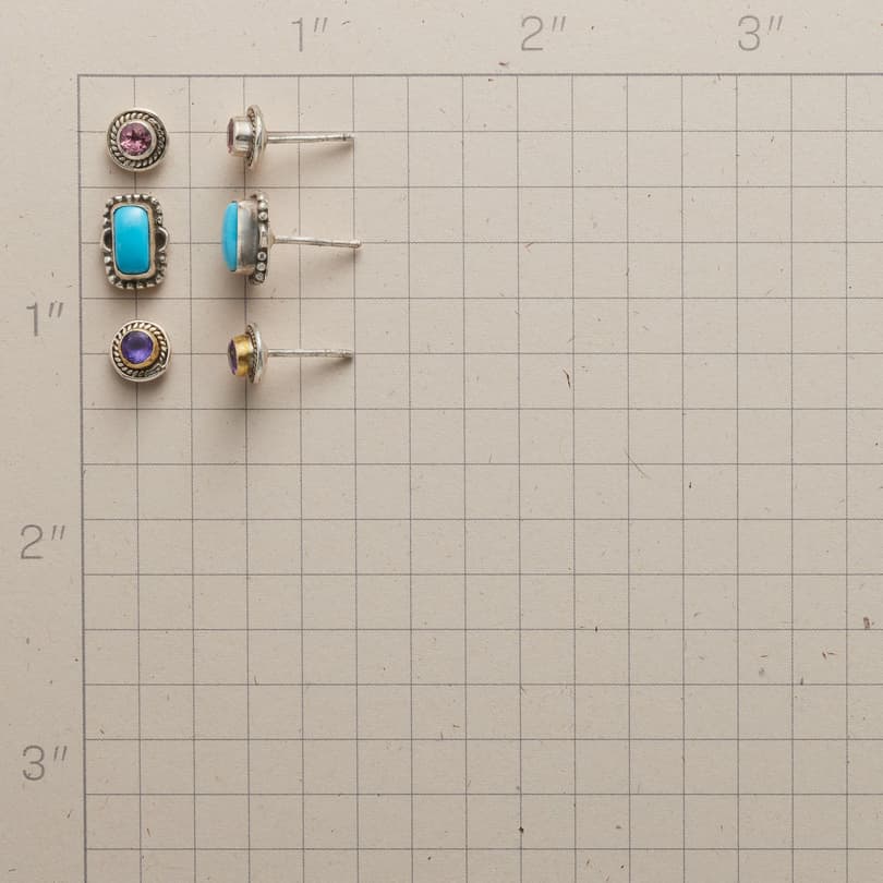 Apt Earring Trio View 2