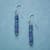 LAPIS TOTEM EARRINGS view 1