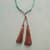 TWIN TASSEL NECKLACE view 1