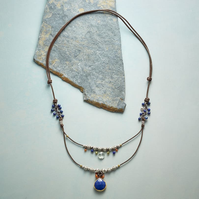 IN LOVE WITH LAPIS NECKLACE view 1