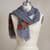 CHECK FLOWER SCARF view 1 BLUE MULTI