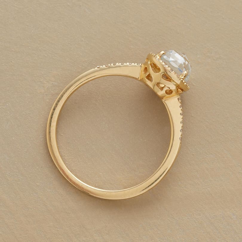 WHITE ROSE RING view 2