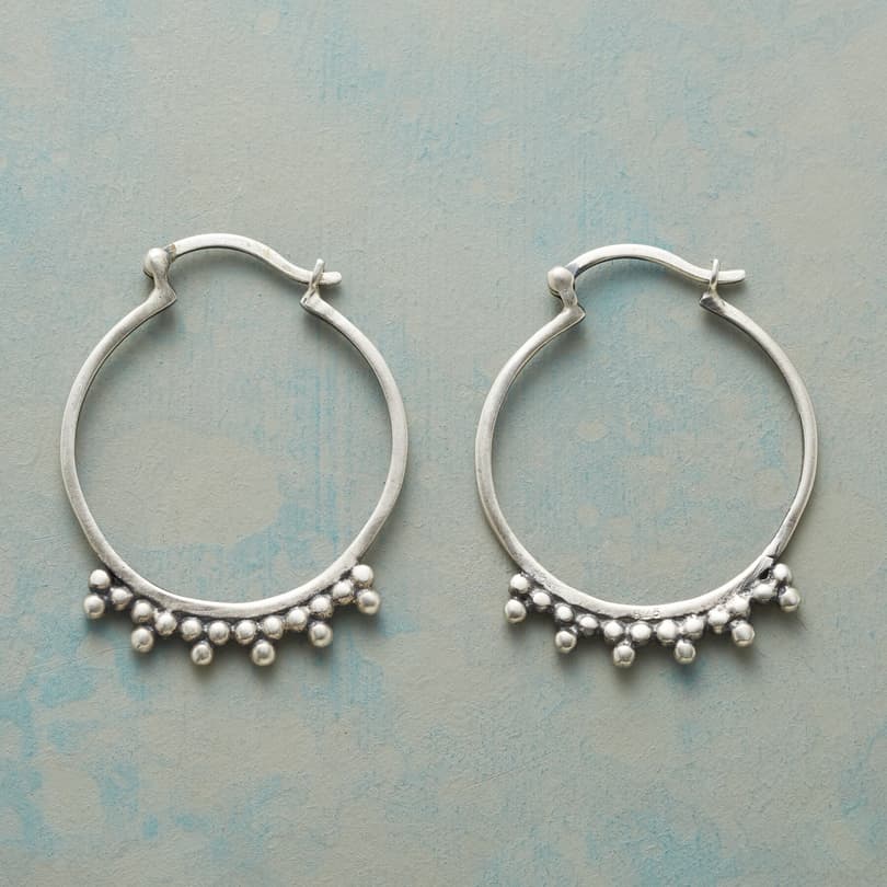 TENACITY HOOP EARRINGS view 1