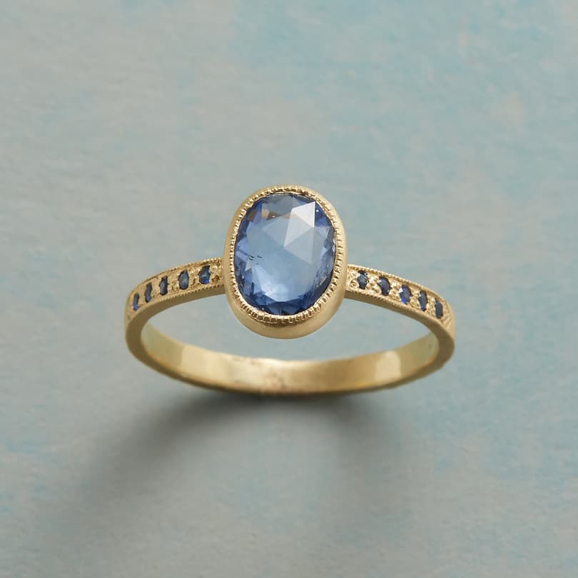 SAPPHIRE SOLILOQUY RING view 1