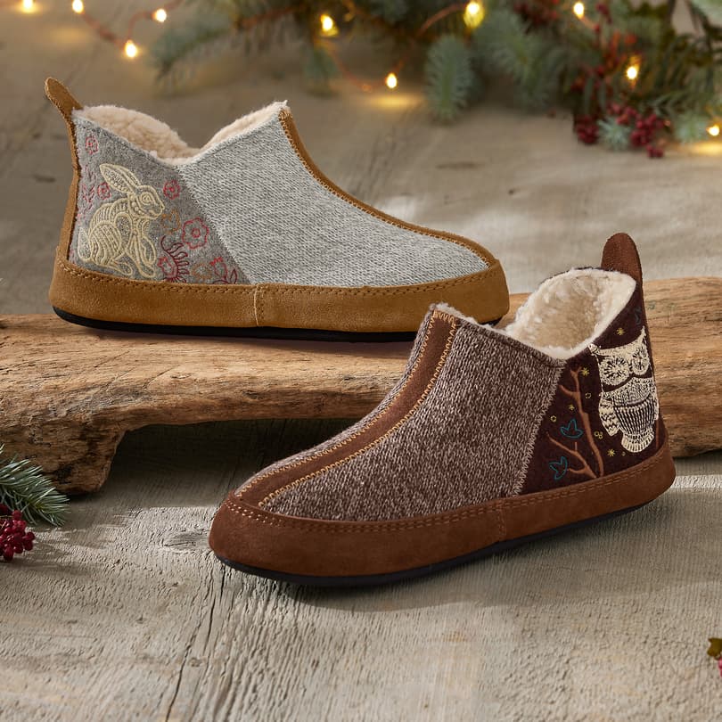 Acorn Forest Bootie Slippers For Women -  Canada
