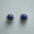 LAPIS DOME EARRINGS view 1