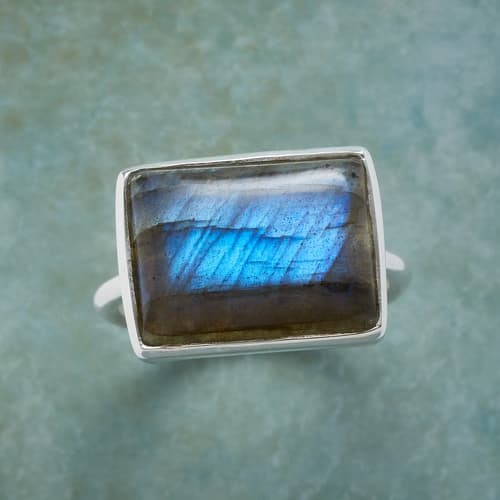 SEASCAPE LABRADORITE RING view 1