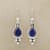 TRUTH &amp; BEAUTY LAPIS EARRINGS view 1