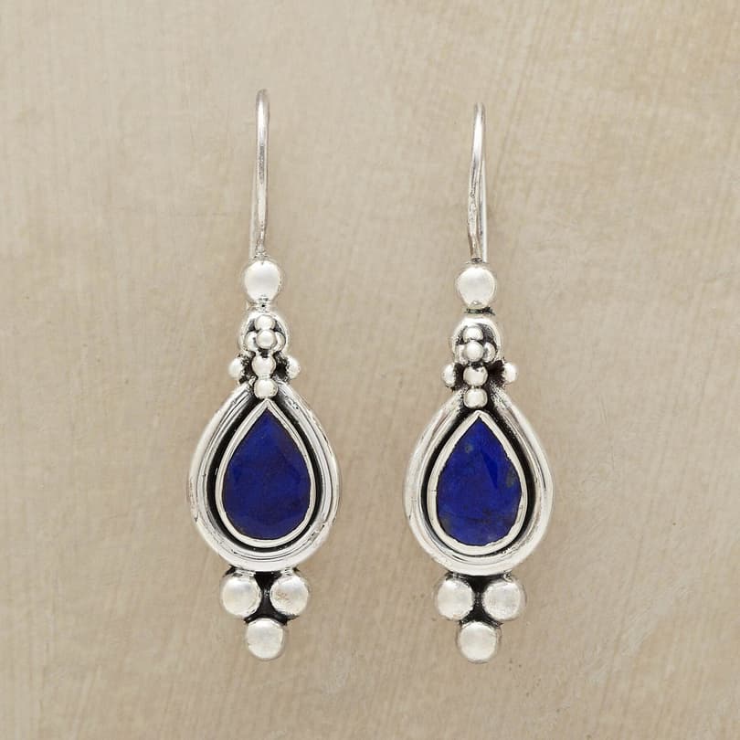 TRUTH &amp; BEAUTY LAPIS EARRINGS view 1
