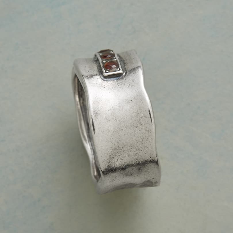 GARNET GUARDIAN RING view 1