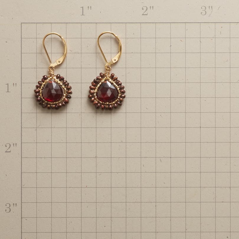 FROSTED EMBER EARRINGS view 1