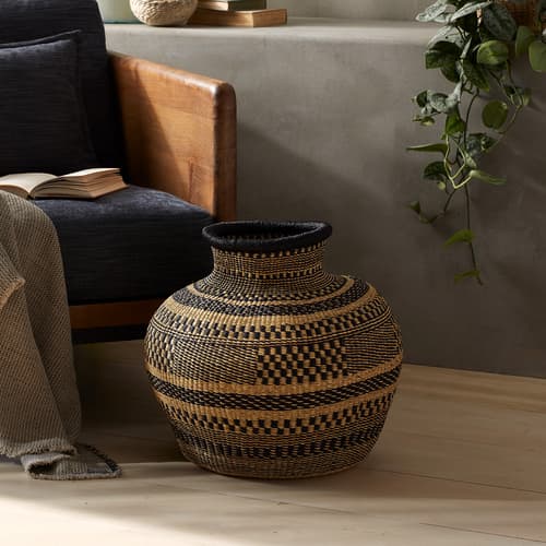 Kafui One-Of-A-Kind Cape Basket View 1