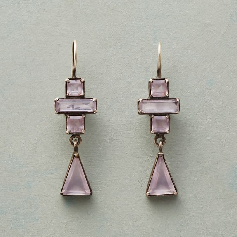 BLUSHED DECO EARRINGS view 1
