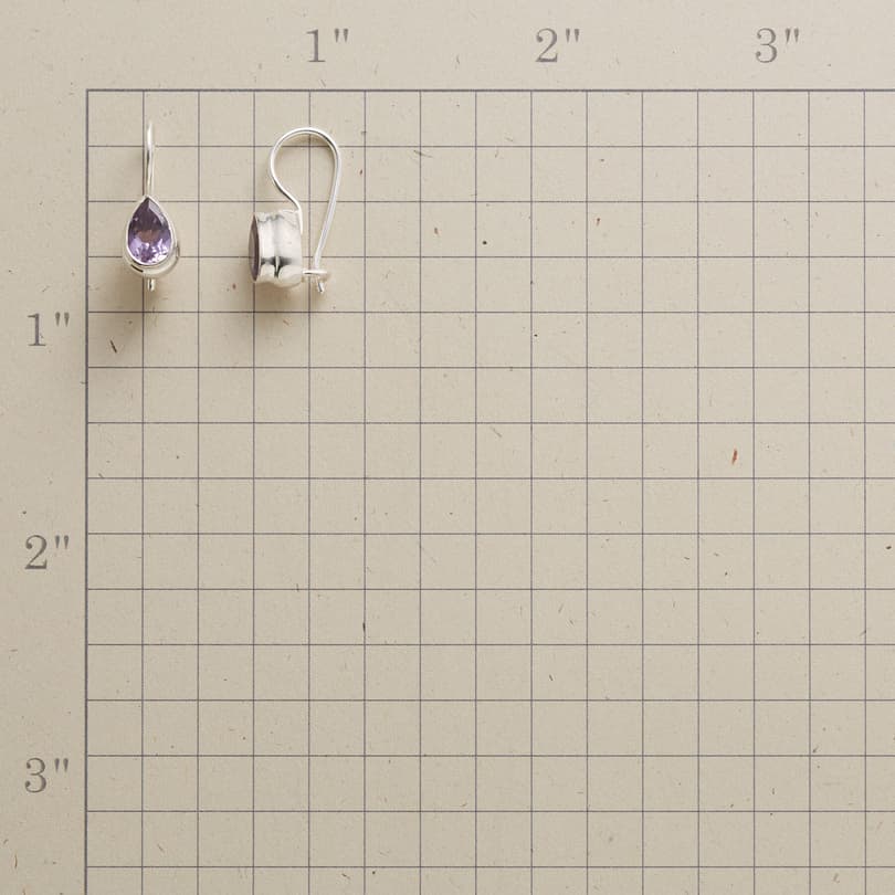 TEARS OF AMETHYST EARRINGS view 1