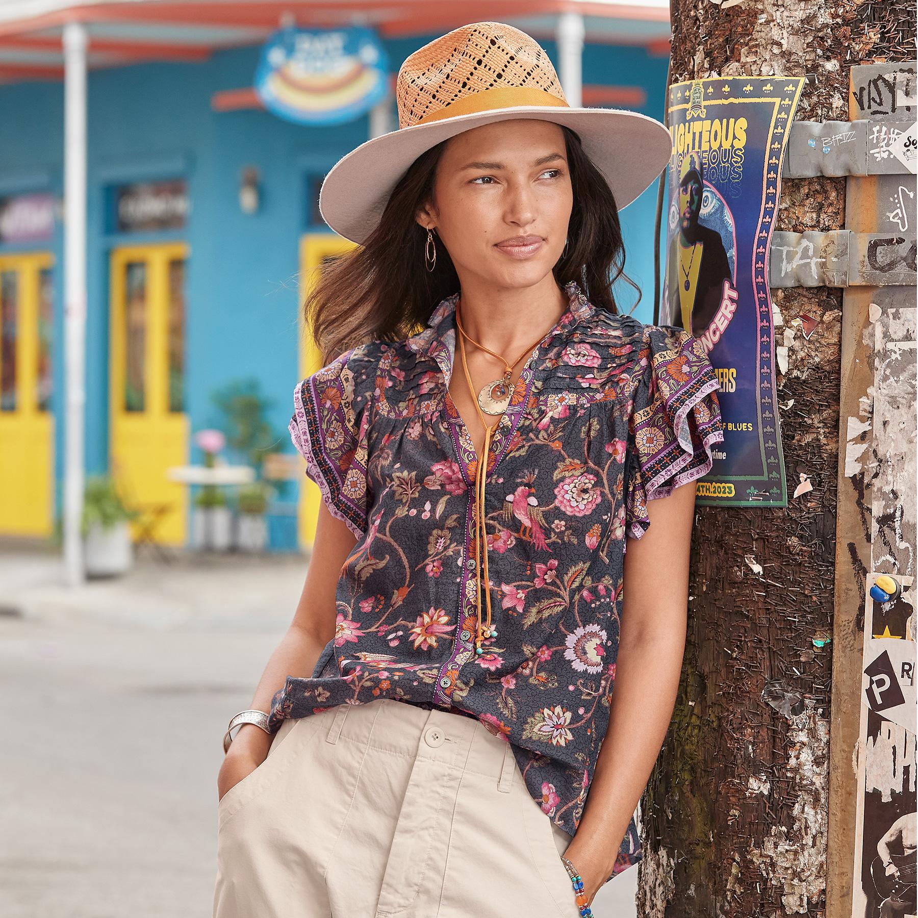 pretty floral top