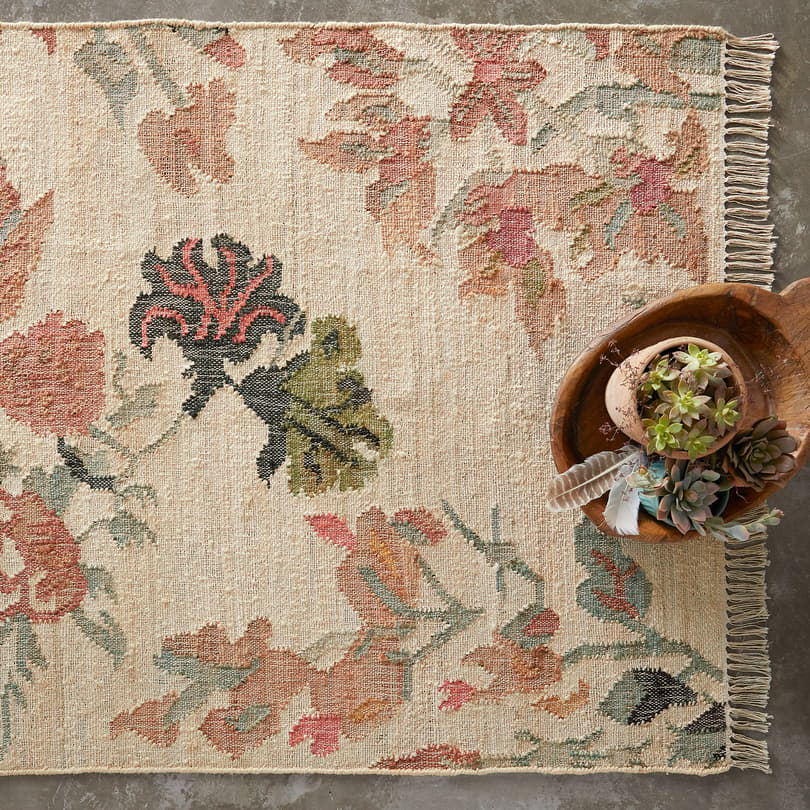 Peaceful Garden Kilim Rug View 3