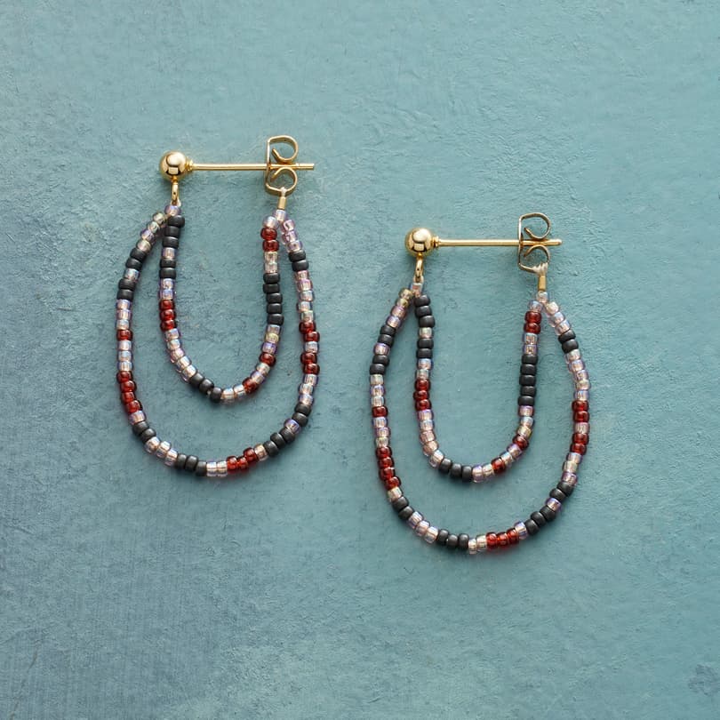 Old Glory Loop Around Earrings View 1