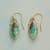 EMERALD MARQUISE EARRINGS view 1